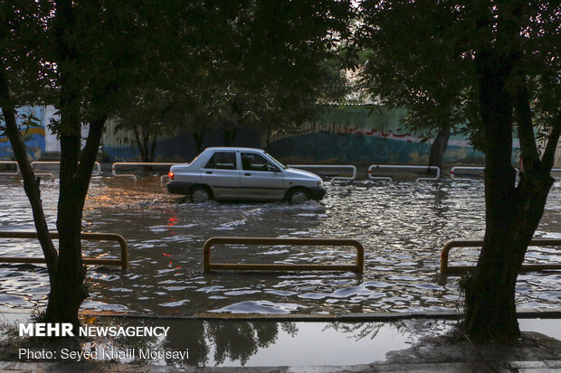 تداوم فعالیت سامانه بارشی در خوزستان تا جمعه