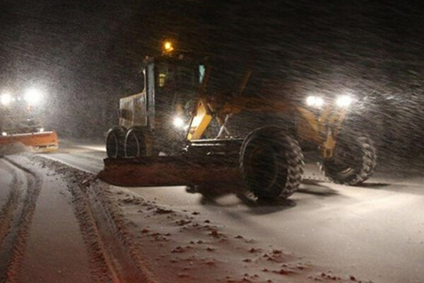 محور سبزوار- طبس مسدود شد