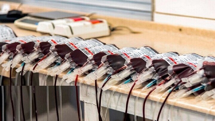 استقرار تیم سیار خون‌گیری انتقال خون در کنگاور