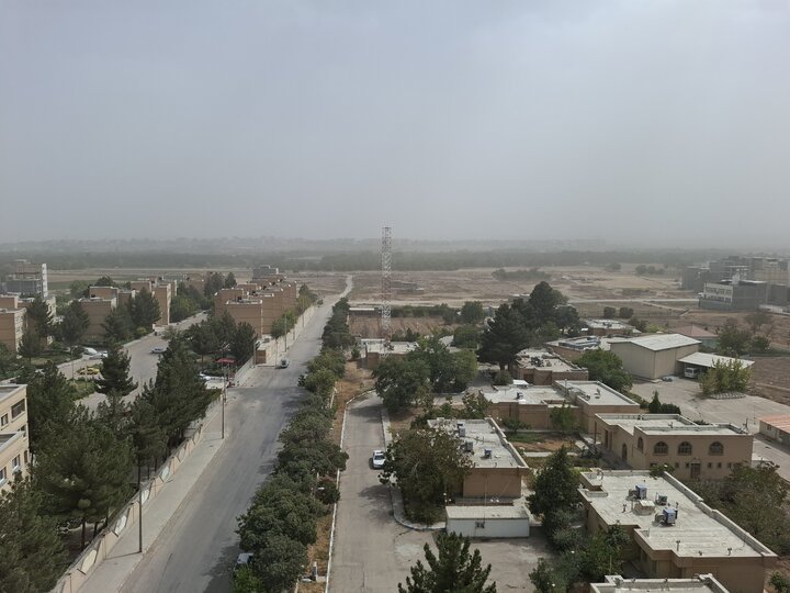 شکاریان: هوای مرکز خراسان شمالی در وضعیت ناسالم قرار گرفت