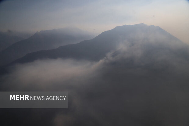 آتش سوزی جنگل‌های عباس آباد مهار شد