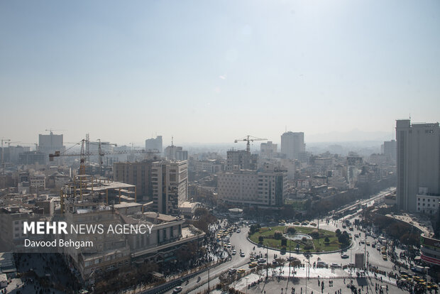 هوای مشهد در وضعیت قرمز است