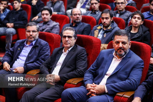 مراسم بزرگداشت روز دانشجو در دانشگاه فردوسی مشهد با حضور رئیس مجلس