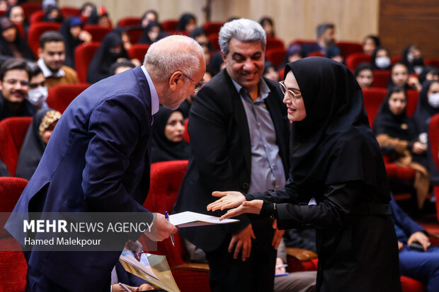 مراسم بزرگداشت روز دانشجو در دانشگاه فردوسی مشهد با حضور رئیس مجلس