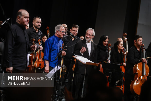 اجرای ارکستر موسیقی ملی ایران