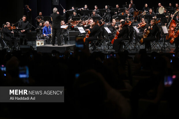 اجرای ارکستر موسیقی ملی ایران