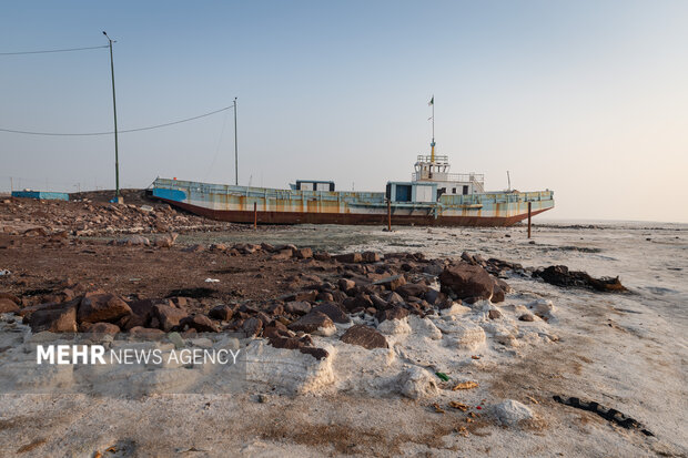 آخرین وضعیت دریاچه ارومیه