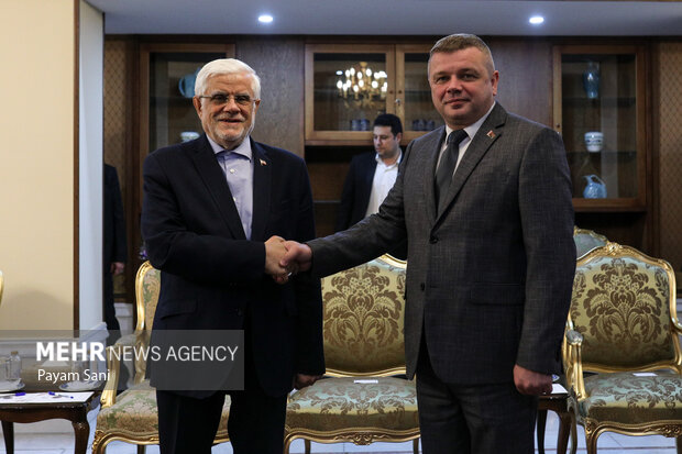 دیدار وزیر صنایع بلاروس با معاون اول رئیس جمهور