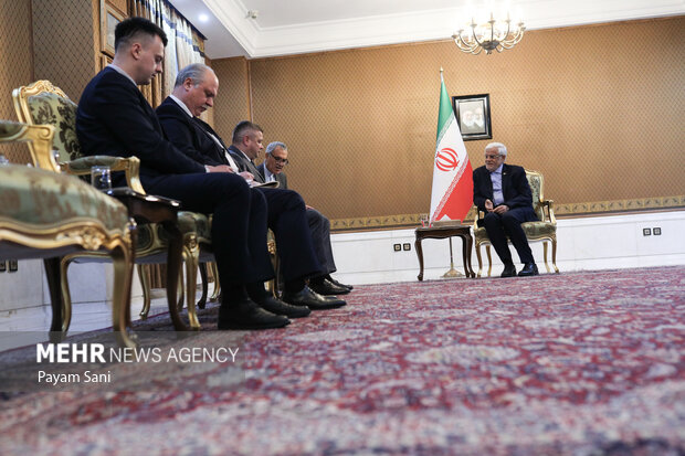 دیدار وزیر صنایع بلاروس با معاون اول رئیس جمهور