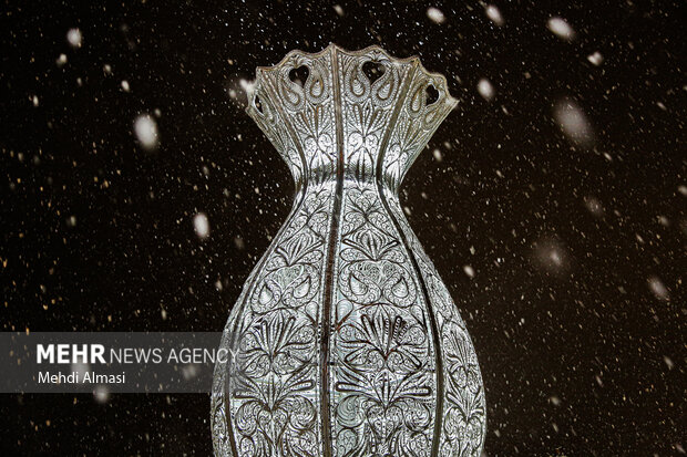 بارش برف در زنجان