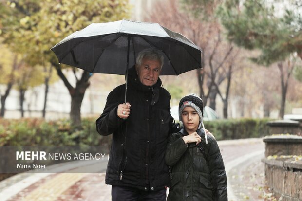 تبریز بارانی شد