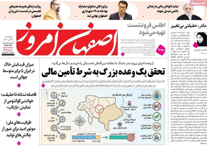 روزنامه اصفهان