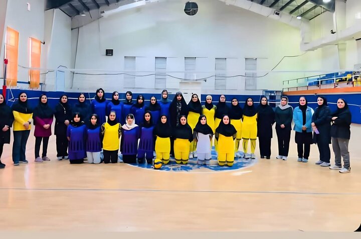 قهرمانی والیبال دختران بویراحمد در مسابقات منطقه‌ای  دوره متوسطه دوم