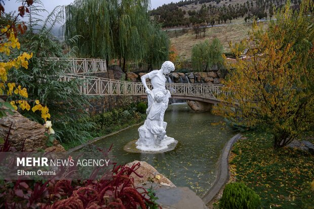 سنندج در آغوش باران؛ پاییزی پر از رنگ و طراوت