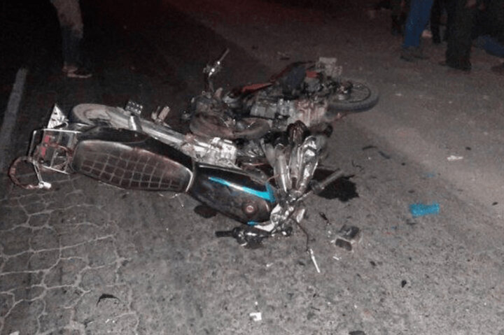 جان باختن دو دانش‌آموز در تصادف موتورسیکلت‌ در روستای کشار