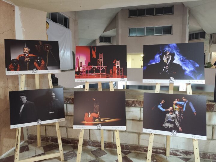 نمایشگاه عکس بیستمین جشنواره تئاتر کوردی سقز گشایش یافت