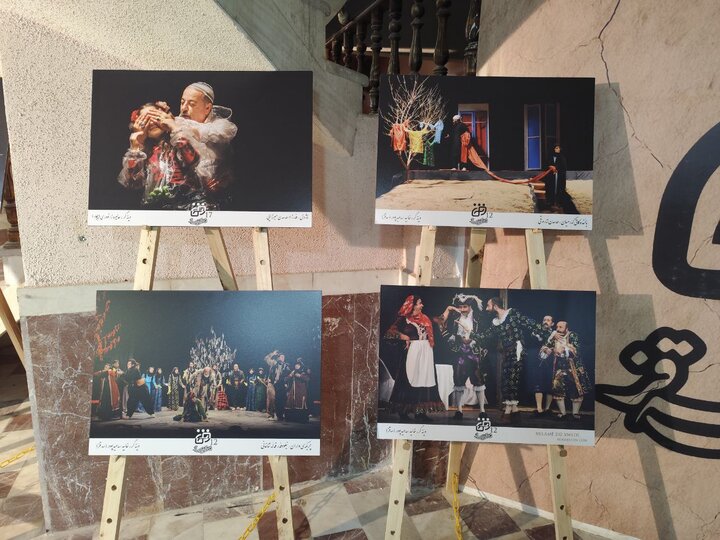 نمایشگاه عکس بیستمین جشنواره تئاتر کوردی سقز گشایش یافت