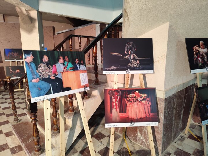 نمایشگاه عکس بیستمین جشنواره تئاتر کوردی سقز گشایش یافت