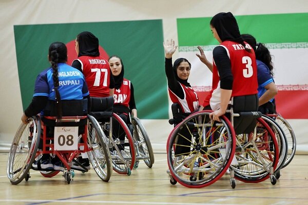 تیم‌ بسکتبال با ویلچر سه نفره دختران فینالیست شد