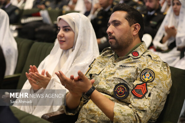 پنجمین جشنواره سراسری زوج های جوان ارتش در حرم مطهر رضوی