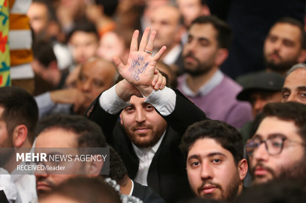 مراسم جشن میلاد حضرت زهرا (سلام‌الله‌علیها) در حضور رهبر معظم انقلاب