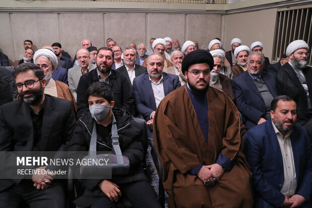 مراسم جشن میلاد حضرت زهرا (سلام‌الله‌علیها) در حضور رهبر معظم انقلاب