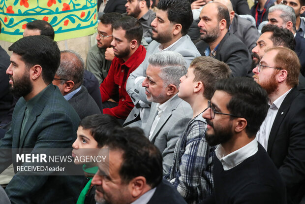 مراسم جشن میلاد حضرت زهرا (سلام‌الله‌علیها) در حضور رهبر معظم انقلاب