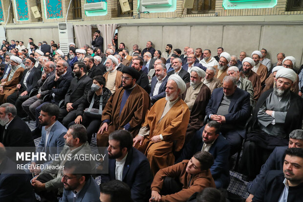 مراسم جشن میلاد حضرت زهرا (سلام‌الله‌علیها) در حضور رهبر معظم انقلاب