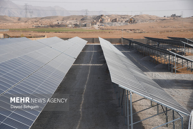 افتتاح نیروگاه خورشیدی به همت کمیته امداد امام خمینی(ره)