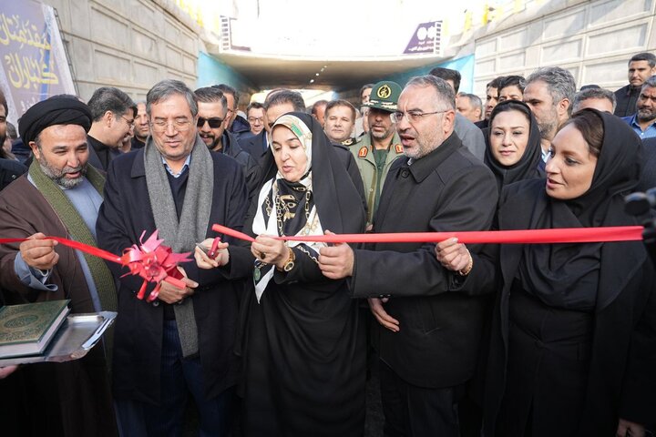 پروژه زیرگذر شیخ صفی‌الدین اورموی در ارومیه افتتاح شد