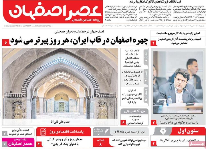 روزنامه‌های اصفهان