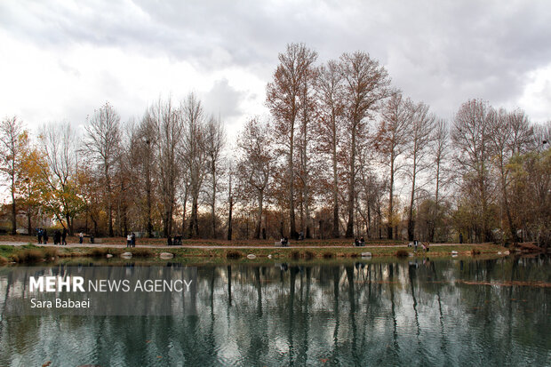 پاییز در طاق‌بستان؛ تلاقی رنگ‌های فصل با تاریخ سنگی کرمانشاه
