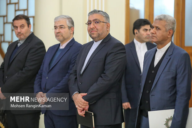 دیدار رئیس مجلس اتیوپی با رئیس مجلس شورای اسلامی