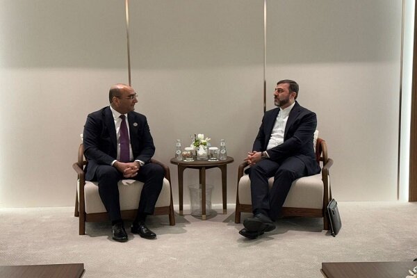 دیدار غریب‌آبادی با معاون سازمان‌های بین‌المللی وزارت خارجه ازبکستان