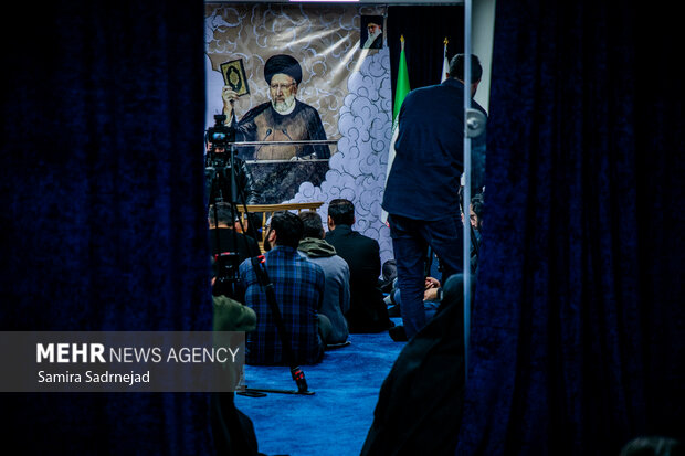 گرامیداشت مدافع قرآن شهید جمهور آیت‌ الله رئیسی