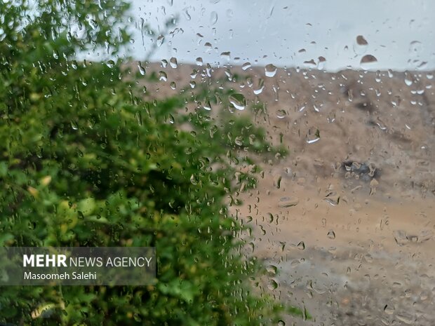 شدت گرفتن بارش باران در بندرعباس