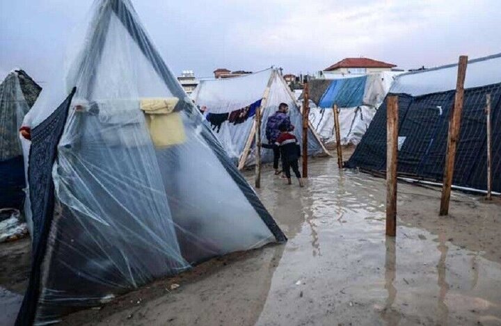 جان باختن ۱۷ نفر از جمله ۴ کودک در غزه بر اثر  سرمای شدید