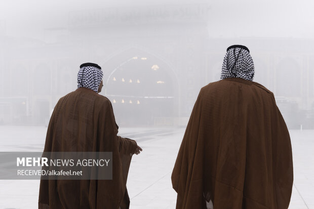 آسمان بارانی کربلا