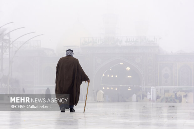 آسمان بارانی کربلا