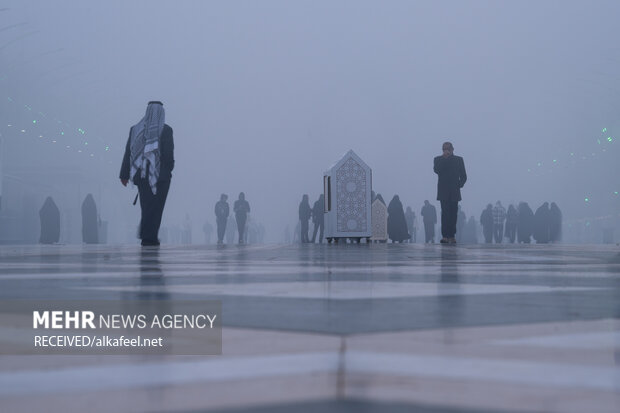 آسمان بارانی کربلا