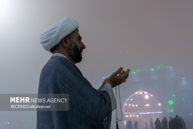 آسمان بارانی کربلا