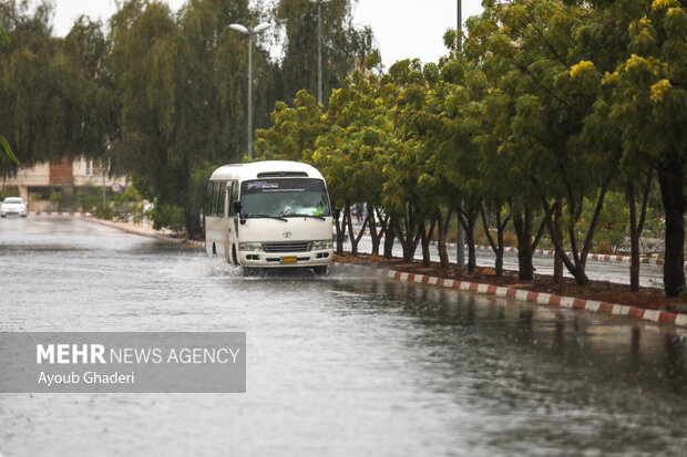 باران پائیزی جزیره کیش