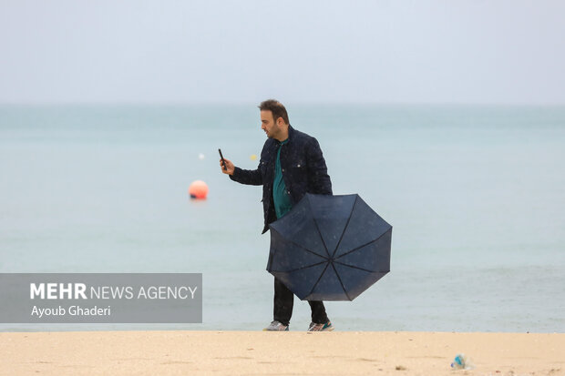 باران پائیزی جزیره کیش