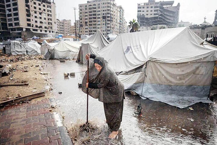 زمستان غمبار غزه