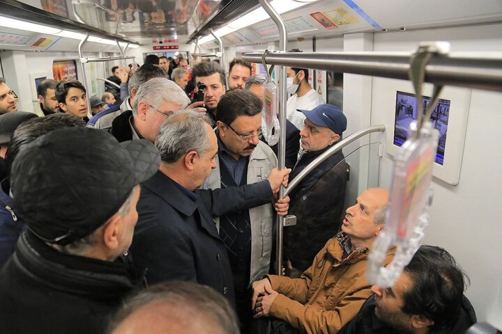 بازدید استاندار آذربایجان‌شرقی از خطوط فعال و در حال احداث متروی تبریز