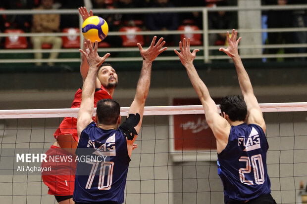 لیگ برتر والیبال شهرداری ارومیه و طبیعت اسلامشهر