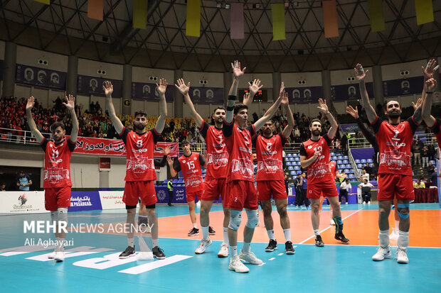 لیگ برتر والیبال شهرداری ارومیه و طبیعت اسلامشهر