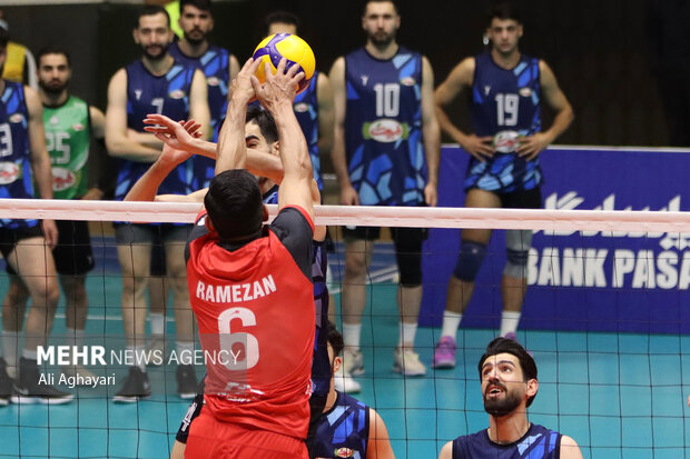 لیگ برتر والیبال شهرداری ارومیه و طبیعت اسلامشهر