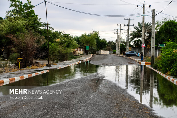 زیبایی طبیعت هشتبندی هرمزگان پس از باران