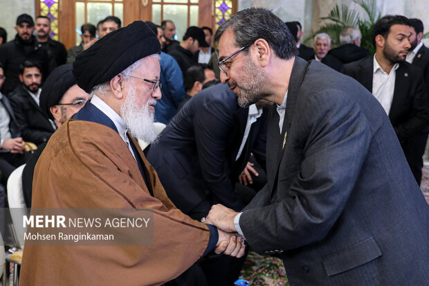 مراسم بهره برداری رسمی از صحن حضرت زهرا (س) در نجف